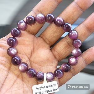 Lepidolite Beaded Bracelet